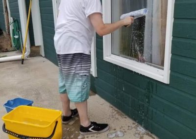 lavage de vitre